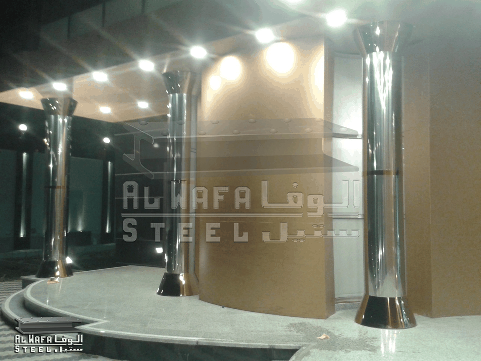 أعمال الديكور والواجهات الاستانلس